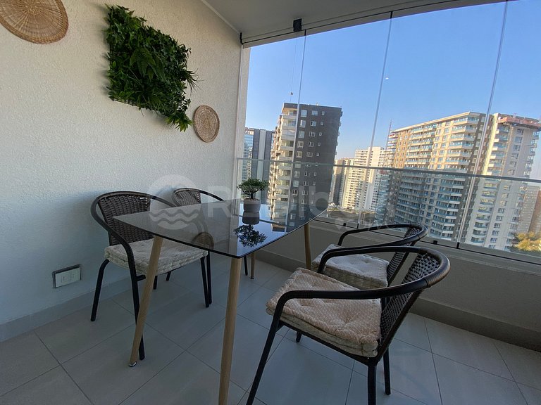 Beautiful apartment in Costa de Montemar, Concón.