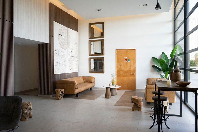 Warm Apartment with Dune View