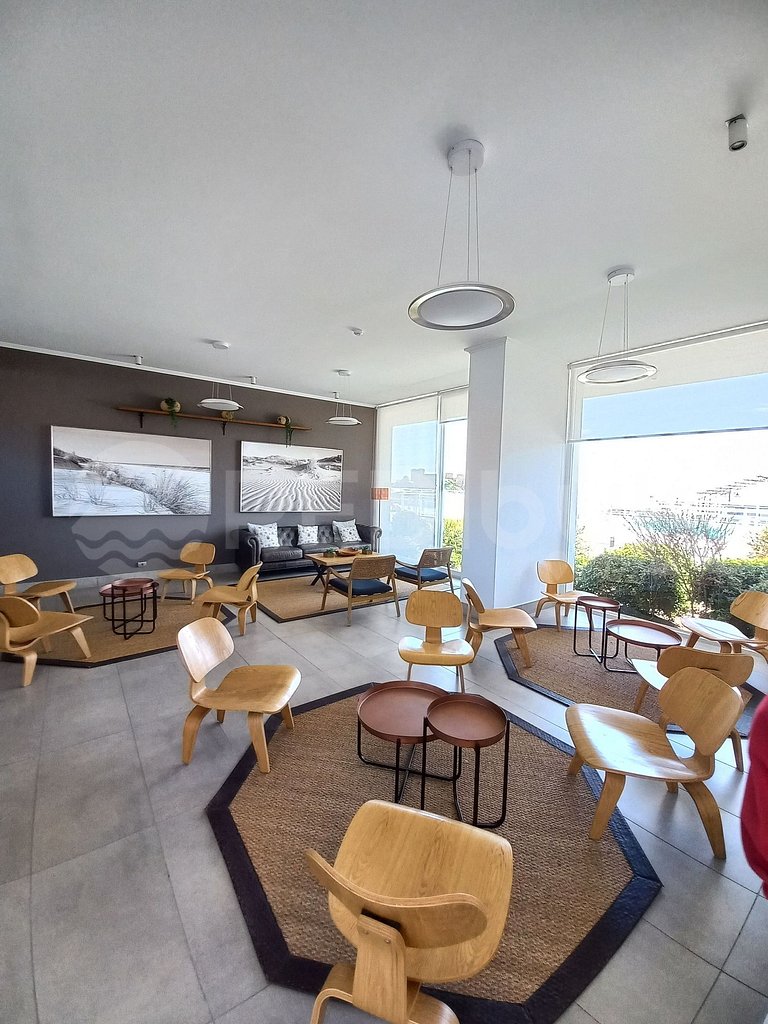 Family apartment with large terrace in Concón.