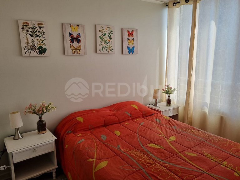 Apartment with a clear view of the sea in Concón.