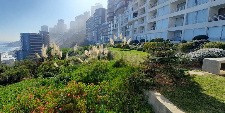 Recently remodeled apartment in Reñaca with ocean views