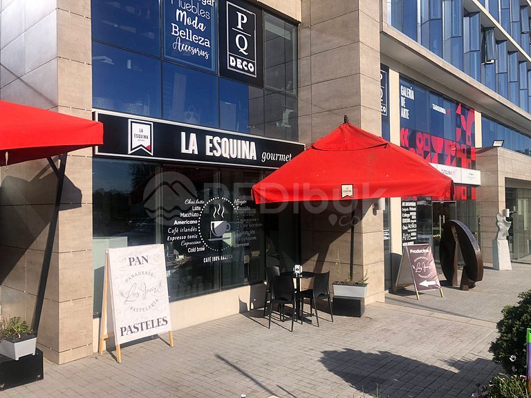 Studio apartment with a beautiful view.