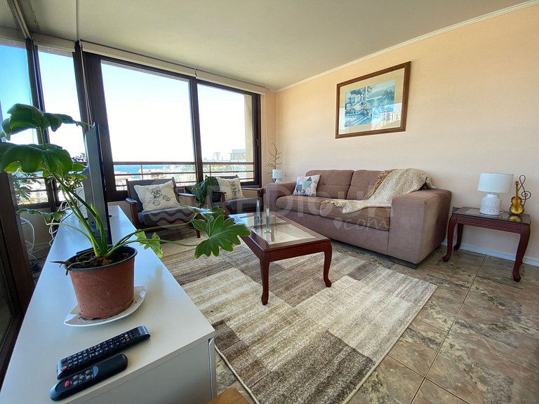 Spacious apartment in the center of Reñaca