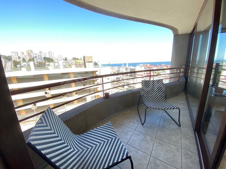 Spacious apartment in the center of Reñaca