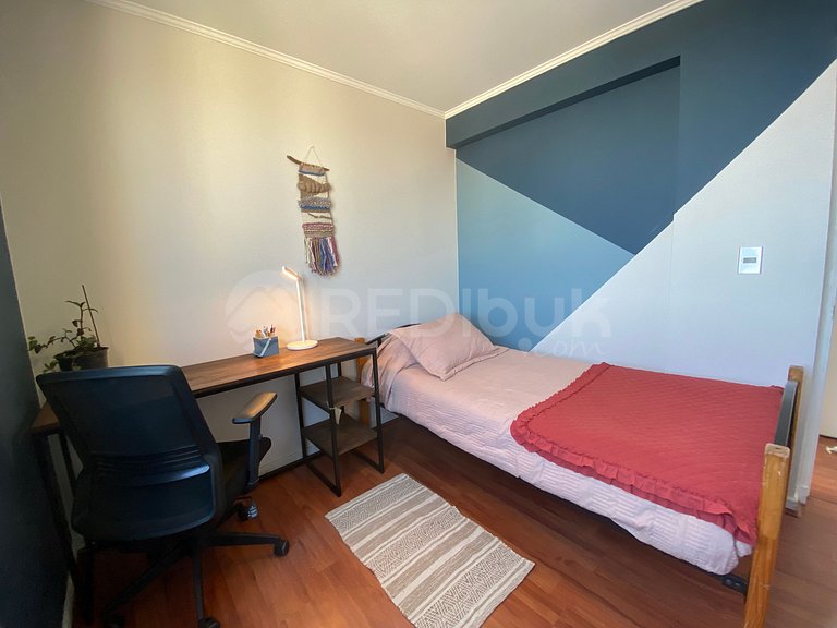 Spacious apartment in the center of Reñaca