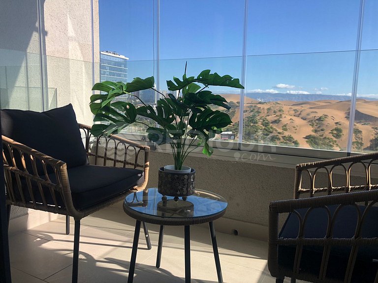 Warm Apartment with Dune View