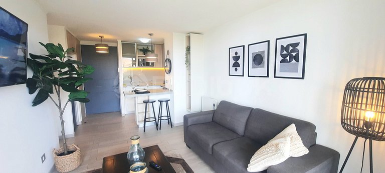 Apartment with Unobstructed View of the Concón Dunes