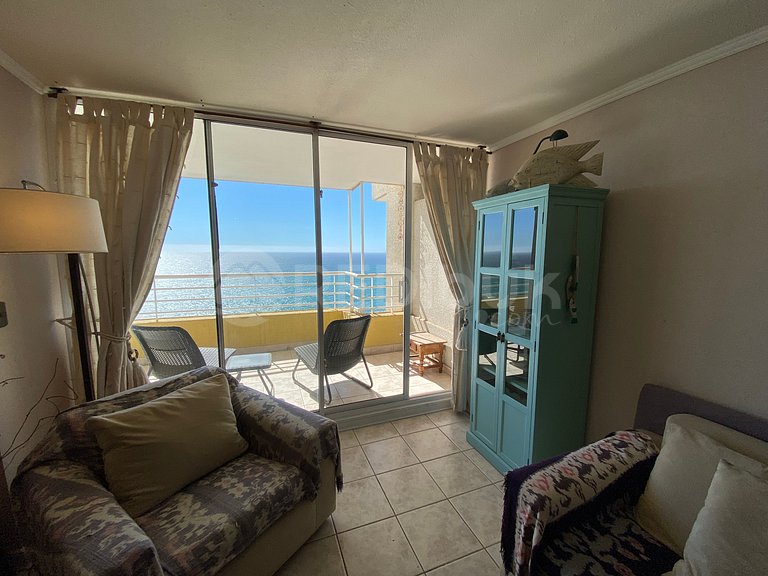 Full Ocean View Family Apartment in Reñaca