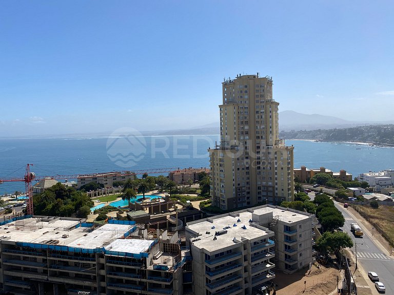Cozy Apartment with Open View in Concón