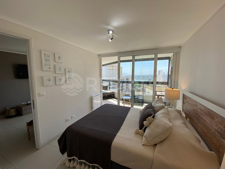 Beautiful and equipped apartment in Cóncón.