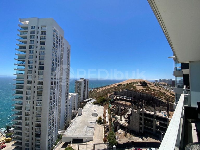 Modern ocean view apartment in northern Reñaca