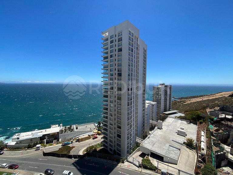 Modern ocean view apartment in northern Reñaca