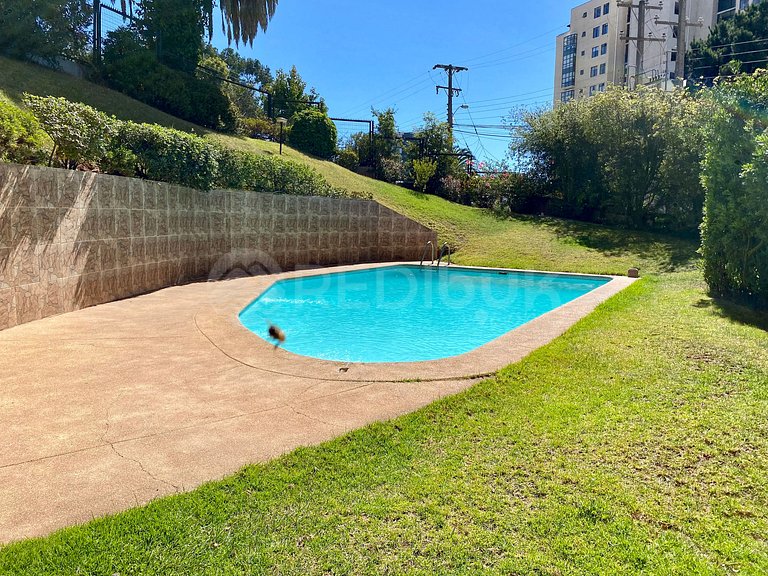 Departamento con Vista Despejada en Jardín del Mar