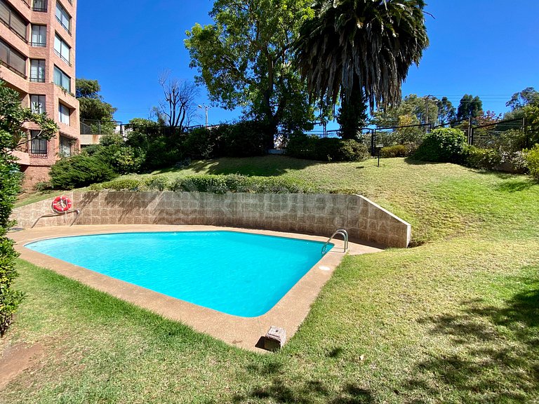 Departamento con Vista Despejada en Jardín del Mar