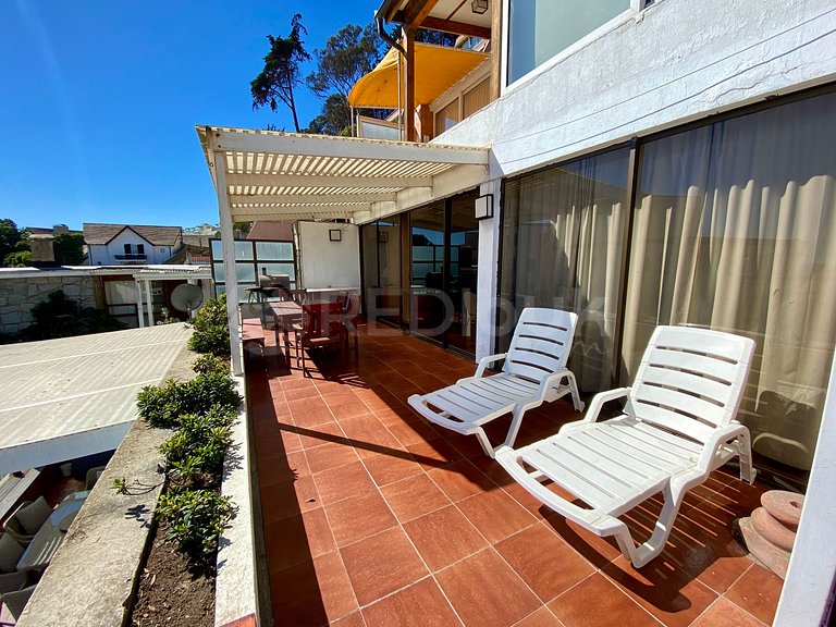 Department steps from the 5th sector Reñaca