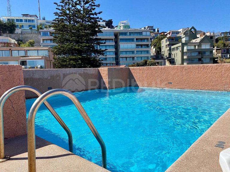 Departamento con excelente ubicación en reñaca