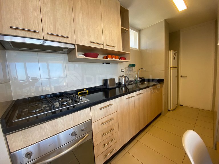 Apartment with incredible ocean views in Papudo.