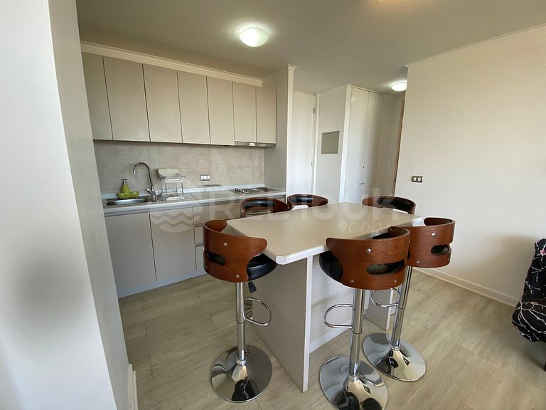 Apartment Located in Papudo with Beautiful View