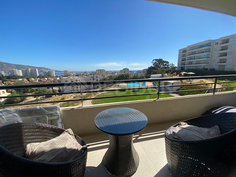Apartment Located in Papudo with Beautiful View