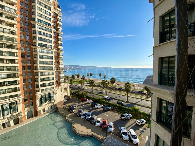 Depto Centrico Frente a la playa Viña del Mar
