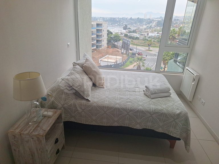 Beautiful and equipped apartment in Cóncón.