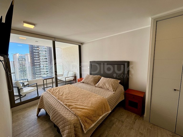 Spacious apartment in Costa de Montemar.