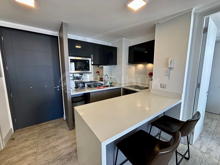 Spacious apartment in Costa de Montemar.