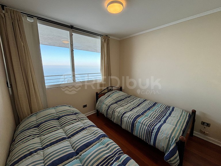 Hermoso Departamento con Insuperable Vista al Mar
