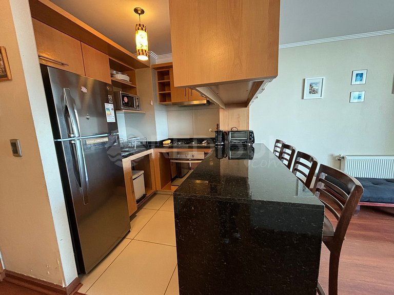Hermoso Departamento con Insuperable Vista al Mar