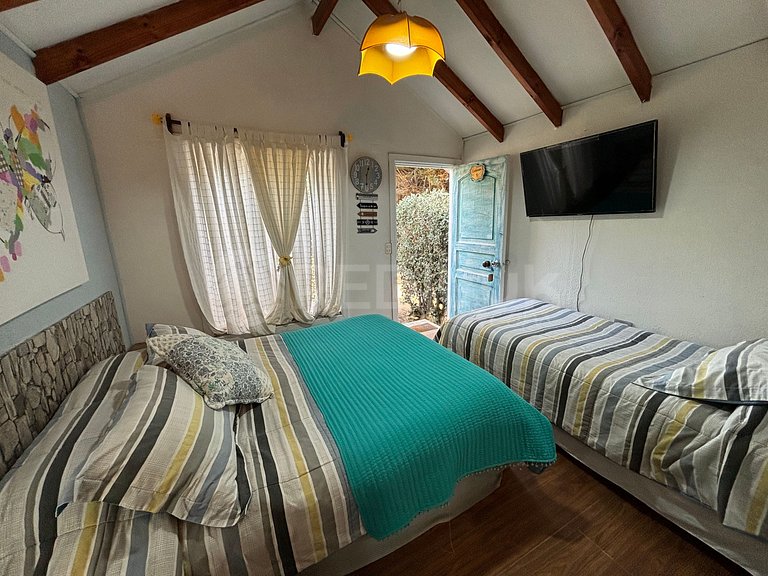 Cozy and rustic in Laguna Verde, Cabin 1