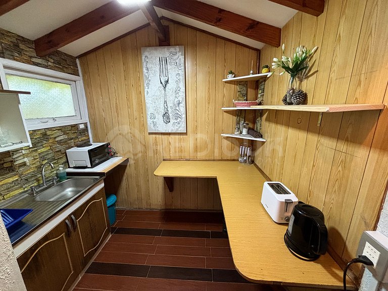 Cozy and rustic in Laguna Verde, Cabin 1