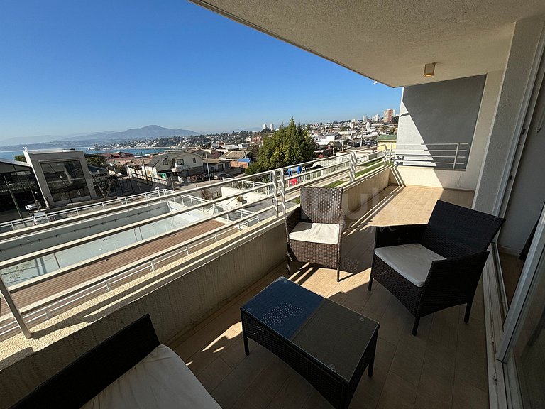 Spacious and comfortable apartment in Costas de Montemar.