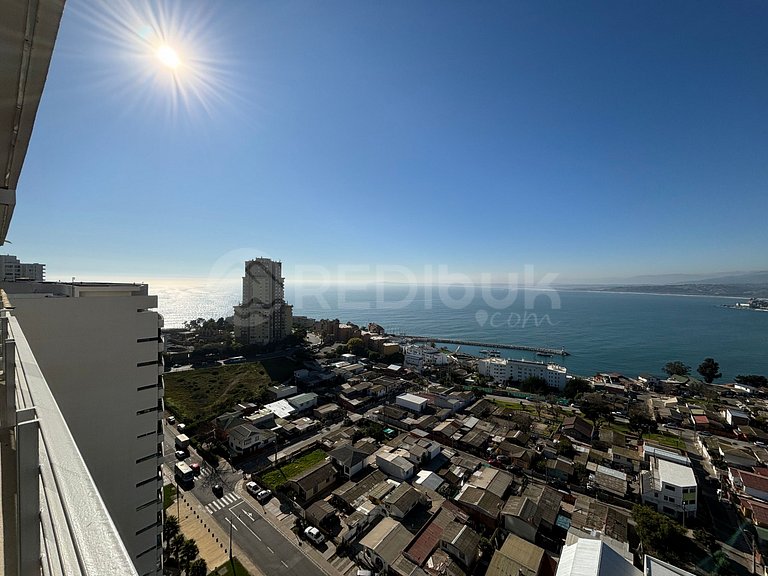 Apartment With Beautiful View in Costa de Montemar