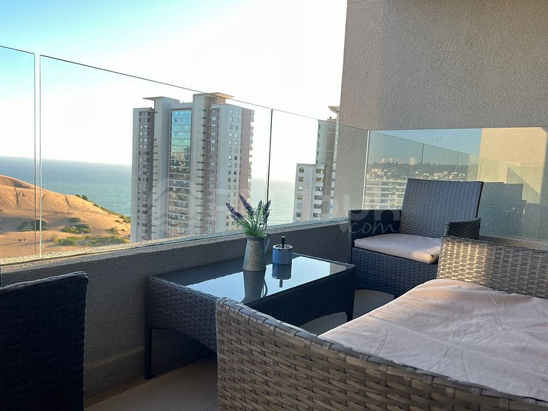 New apartment great view of the dunes and the sea