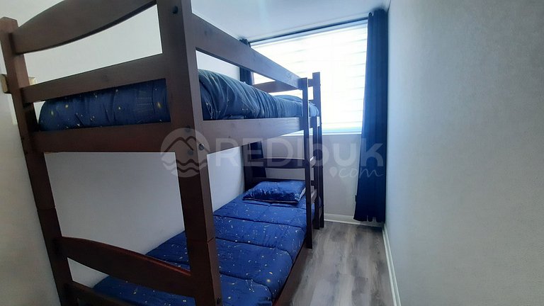 Rbk° Depto nuevo muy bien decorado para 6 personas