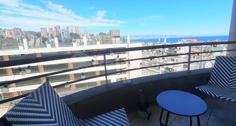 Spacious apartment in the center of Reñaca