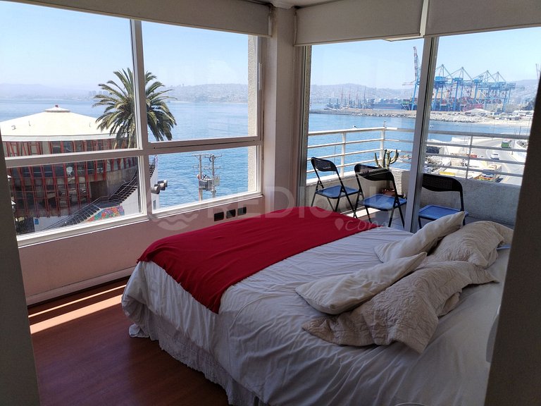 Spacious and Equipped Apartment in Valparaíso