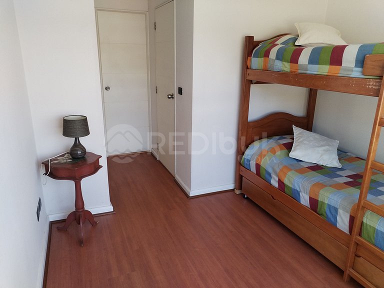 Spacious and Equipped Apartment in Valparaíso
