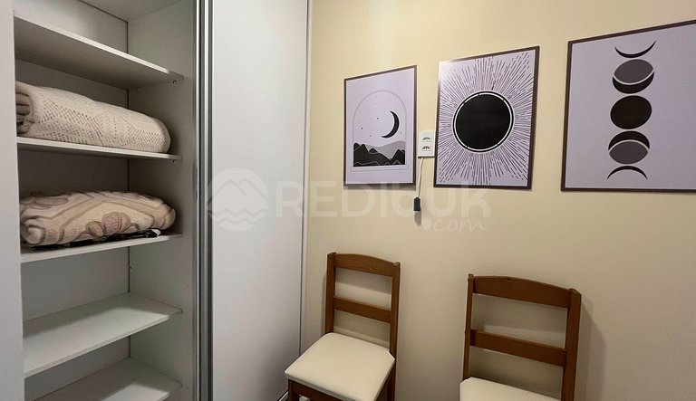 Apartamento para 6 pessoas a 2 quadras do mar