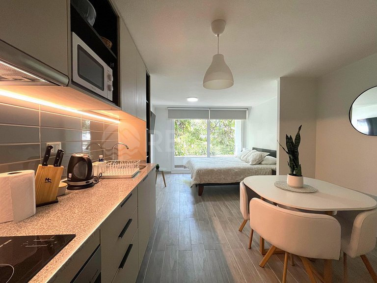 Rbk° Studio A/C nuevo a pasos de Club Hípico