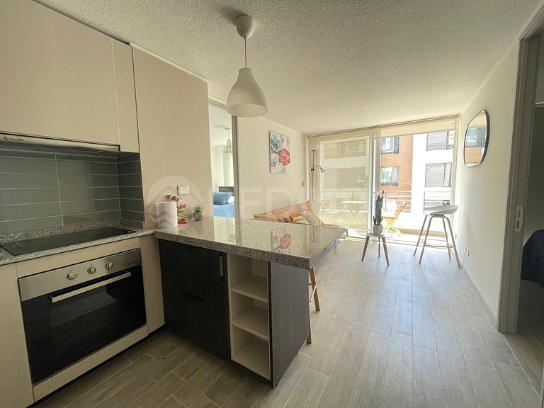 Rbk° Nuevo departamento con A/C para 5