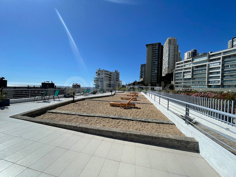 Rbk° Cómodo depto. para relajarse con vista al mar