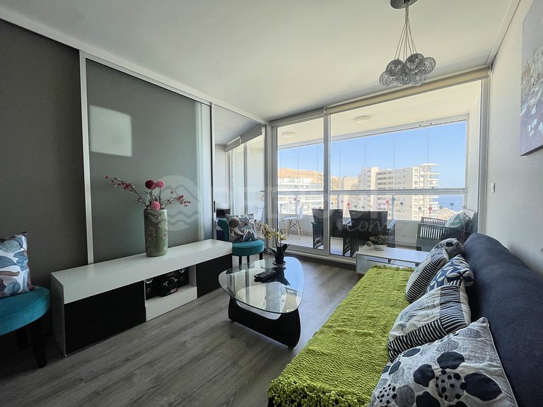 Rbk° Cómodo depto. para relajarse con vista al mar