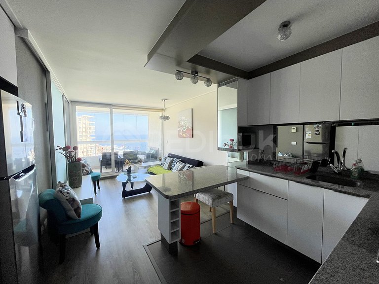 Comfortable apartment to relax with sea view