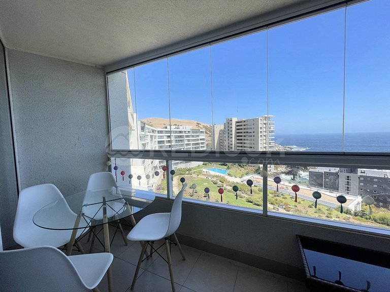 Rbk° Cómodo depto. para relajarse con vista al mar
