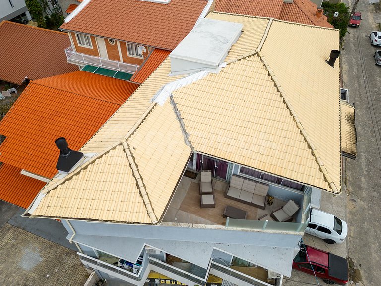 Penthouse moderno, 3 D/2 B, parrilla y terraza