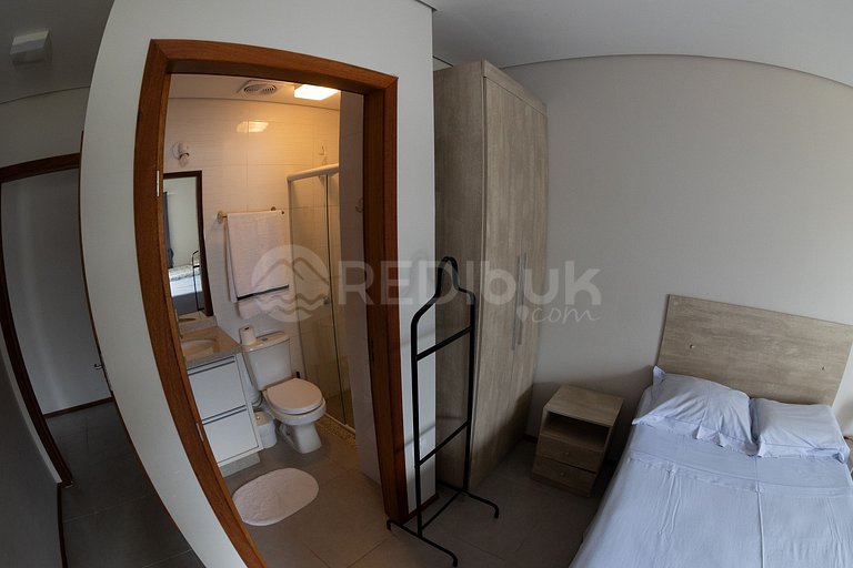 Penthouse moderno, 3 D/2 B, parrilla y terraza