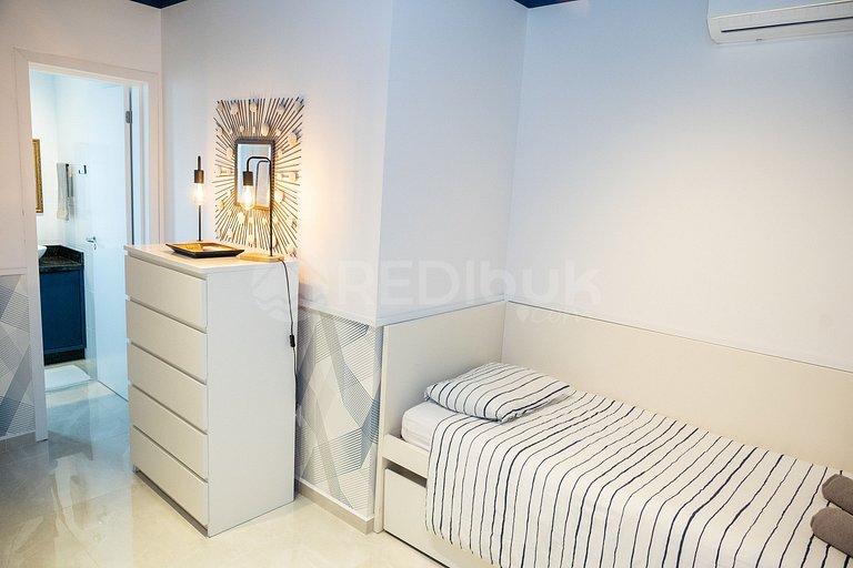 Duplex (2 pisos), moderno y muy confortable.