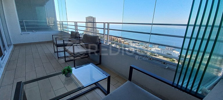 Apartment With Beautiful View in Costa de Montemar