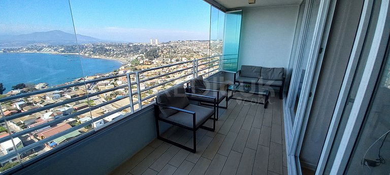 Apartment With Beautiful View in Costa de Montemar